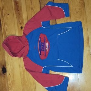 Vintage CHICAGO CUBS Nike MLB Hoodie Size Small 8-10 Red Blue